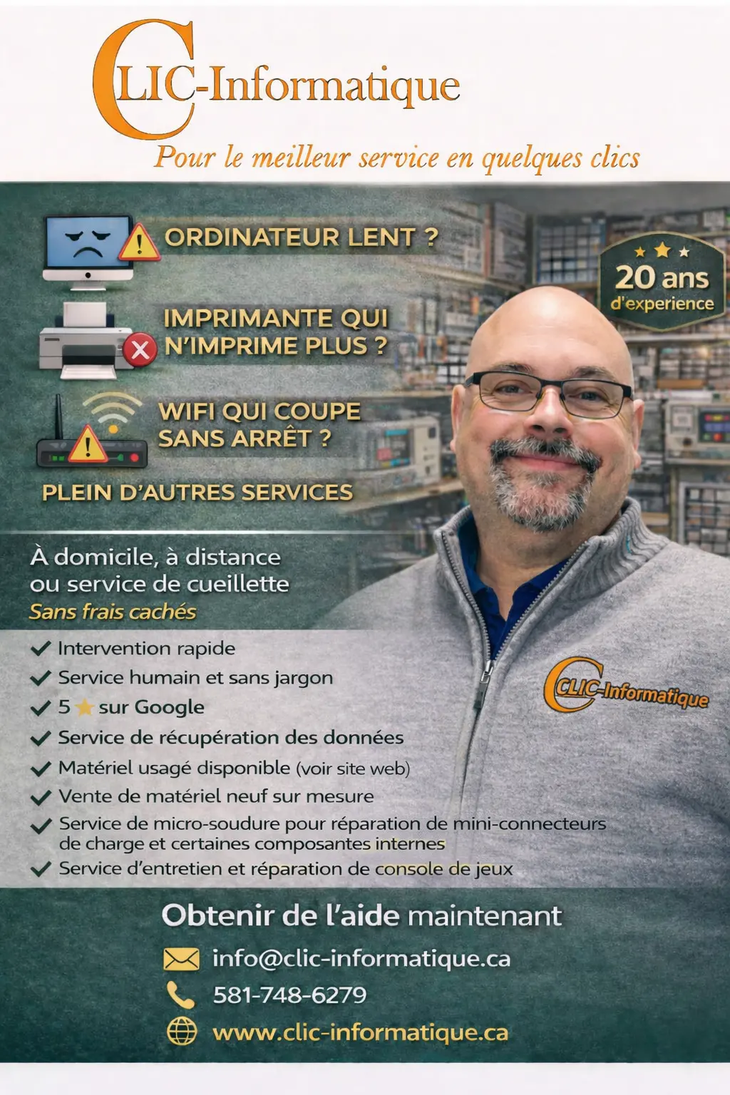 Promotion en cours Clic-Informatique